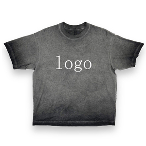 เสื้อยืดผ้าฝ้าย100% นิ่มสำหรับผู้ชายเสื้อยืดพิมพ์ลายสกรีนโลโก้สั่งทำเสื้อยืดขนาดพิเศษเสื้อเปล่า180 GSM ซักได้สำหรับผู้ชาย - Product Image 1