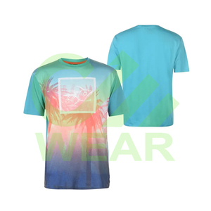 T-shirt en polyester imprimé pour hommes, vêtement de qualité supérieure, taille sur mesure, prix raisonnable, été 2023 - Product Image 4