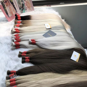 Meilleur Prix Couleur En Vrac 100% Vierge Non-Remy Droite Extensions De Cheveux Humains De Luxe Du Vietnam Haute Qualité En Gros 100g - Product Image 1