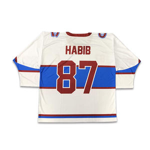 Maillot de hockey sur glace de haute qualité avec logo personnalisé, technique d'impression par sublimation uniforme OEM, sport en polyester haute visibilité - Product Image 3