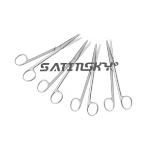 Ciseaux de précision super coupants MAYO à bout arrondi 14,5 CM en acier inoxydable fabriqué avec de l'AISI 420 provenant d'une source réputée - Product Image 4
