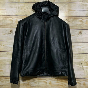 Chaqueta de Cuero Genuino para Hombre, Chaqueta de Motociclista |   Proveedor Mayorista de Ropa Exterior de Moda Premium |   Fábrica Personalizada OEM ODM - Product Image 1