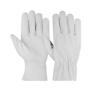 Guantes de Conducción de Cuero Vacuno de Primera Calidad en Oferta, Guantes de Cuero Vacuno Blancos al por Mayor, Nuevos Guantes de Conducción de Cuero para Hombre - Product Image 5