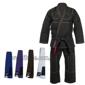 Venta al por mayor logotipo personalizado uniforme Bjj Jiu Jitsu Kimono Bjj Gi para entrenamiento competición Judo artes marciales - Product Image 3