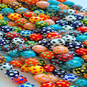 <b>Multicolor</b> Quality Handmade Murano Glass Beaded Necklace Beads Strands Vintage Style Unisex Personalized Jewelry for Weddings - Product Image 1
