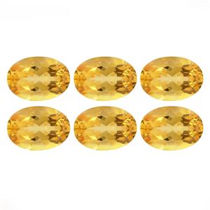 หินควอทซ์ซิทรินธรรมชาติอัญมณีทรงหลวมหินควอตซ์เจียระไนทรงรีสำหรับทำเครื่องประดับอัญมณีธรรมชาติคุณภาพสูง - Product Image 2