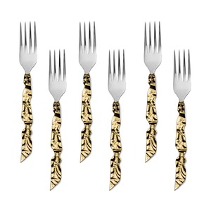 Ensemble de couverts de luxe avec fourchettes à poignée design idéal pour la cuisine moderne, les banquets, les mariages et les tables à manger raffinées. - Product Image 5