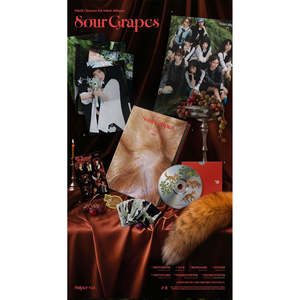 NiziU - Sour Grapes มินิอัลบั้มเล่มที่ 1 ฉบับโฟโต้บุ๊ค (Sniper / Sour Grapes / Set Ver) - Product Image 1