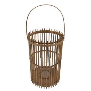 Venta Directa SWT, Linterna de Bambú Trenzado de Gran Tamaño, Decoración de Jardín para el Día de San Valentín - Product Image 5