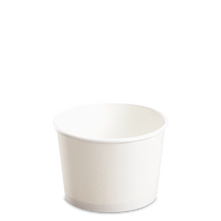Bol à nouilles chaudes/contenant alimentaire jetable en papier à paroi simple de 260 cc, D90 mm, avec couvercles, personnalisable avec logo, fabriqué à Taïwan