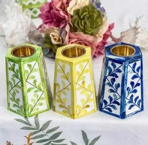 High Quality Indian Bone Inlay Mother Pearl Eco-friendly Aromatic <b>Incense</b> Burner <b>Sandalwood</b> Scent Agarwood Arabic Mubkhar - Product Image 1