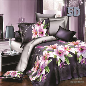 Juego de Sábanas de Algodón de Terciopelo Coral con Estampado de Plantas de Alta Calidad, con Características Antiestáticas y Ecológicas, Tamaño y Color Personalizables - Product Image 3