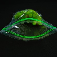 Étanche Transparent Transparent curseur fermeture à glissière réutilisable congélateur sûr emballage alimentaire-PE/PA sac à Sandwich gravure impression Vietnam