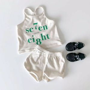 CONTIKIDS SST145 Conjunto de Ropa de Verano para Niña de Dos Piezas, Top y Parte Inferior - Product Image 2