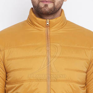 Chaquetas de Invierno Acolchadas para Hombre, Fabricadas en Pakistán, Impermeables, con Cuello Alto y Logotipo Frontal Personalizado, en Venta - Product Image 6