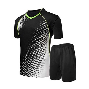 Venta al por mayor uniformes de voleibol unisex diseño personalizable impresión por sublimación profesional 100% poliéster de secado rápido transpirable - Product Image 1