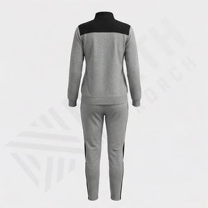 Fournisseur direct d'usine, survêtement en coton pour femmes, fermeture éclair, salle de sport, entraînement, vêtements de sport d'hiver, ensembles de styles différents, vêtements de qualité supérieure - Product Image 2