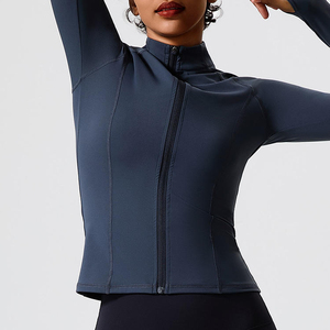 Vestes de yoga professionnelles pour femmes vêtements de sport extensibles respirants à séchage rapide Gym Fitness Running Activewear avec service OEM - Product Image 4