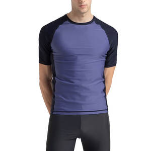 Haut d'entraînement à manches longues conçu pour le confort Rash guard Logo personnalisé imprimé nouveau Style O cou hommes Rash Guards - Product Image 5