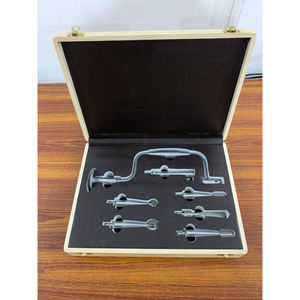 Juego de 7 Piezas de Taladro Manual Hudson de Acero Inoxidable Alemán MayoMed, para Cirugía Ortopédica - Product Image 1