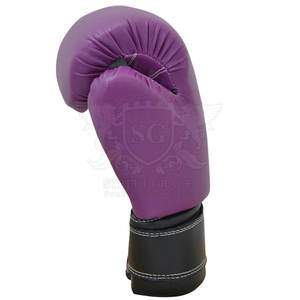 Gants de boxe en cuir véritable personnalisables de haute qualité Marque privée respirante pour les ventes d'arts martiaux en ligne - Product Image 3