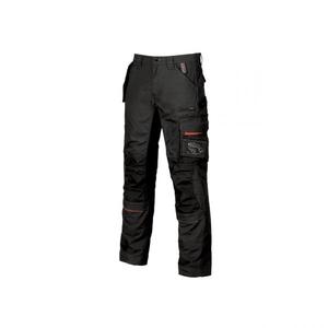 U-POWER Race Pantalon de travail en carbone noir Vêtements de travail confortables - Product Image 1
