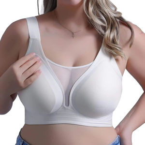 Soutien-gorge sans couture sexy pour femmes, soutien-gorge push-up sans armatures, doux et confortable, à porter tous les jours pour les grandes poitrines - Product Image 1