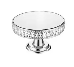 Support à gâteau en aluminium de haute qualité au design unique Outils de gâteau décoratifs plaqués or à 2 niveaux Support à gâteau de meilleure qualité - Product Image 6