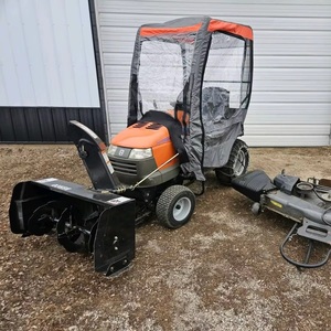 Slightly Used <b>Hu</b>-sqvarna G <b>T</b> H2 Snowblower with Attachment OEM 1 Year Warranty Worldwide Shipping - Product Image 1