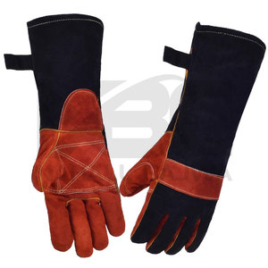2022 dernière conception Premium personnalisé en cuir gants de soudage en gros anti-dérapant fonction gants de travail doublure en Nylon couleur personnalisée - Product Image 1