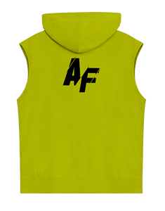 Sweat à capuche sans manches en coton respirant avec logo brodé pour hommes, vêtements de sport de plein air décontractés pour l'été - Product Image 3