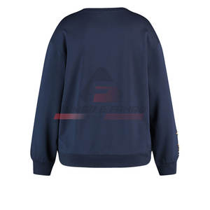 Sudadera con diamantes de imitación y logotipo personalizado superventas sudadera con diamantes de imitación y logotipo personalizado de alta calidad para mujer - Product Image 3