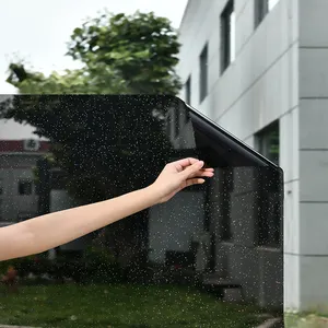 New Decorative Home Solar Window Film Black Galaxy Star UV Block Waterproof