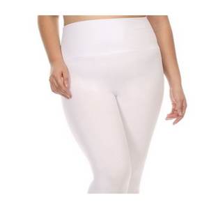 Solid color Modal <b>leggings</b> Women Workout Plus size capri <b>Legging</b> High Stretch Casual <b>Slimming</b> Basic short Pants - Product Image 3