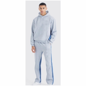 Survêtement sportif en coton personnalisé avec logo, coupe-vent et séchage rapide pour homme - Product Image 1