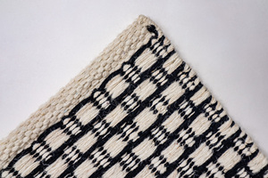 High on Demand Custom Size and Color Anti-Slip Wool <b>Runner</b> Rug Modern Style for Living Room <b>Washable</b> for Home Use Only - Product Image 5