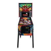 Mesin Pinball Mekanik Besi & Logam Godzilla Premium Pack Edisi Terbatas dengan Garansi 10 Tahun dan Dukungan Bahasa Spanyol