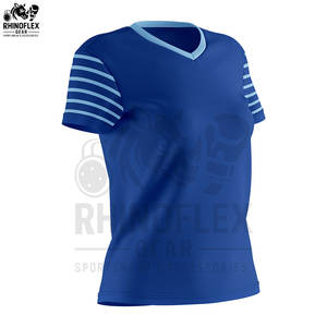 Camisetas de Cuello en V para Mujer, Tendencia Superior, Lona de Alta Calidad, Transpirables, Manga Corta, Cómodas, Ligeras, para Todas las Temporadas, Gran Venta - Product Image 2