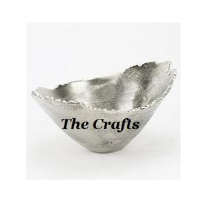 Bol de service en métal et en bois avec vaisselle de qualité supérieure Bol à chocolats et fruits pour hôtel et restaurant - Product Image 2