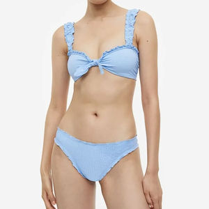 Conjunto de Bikini sexi de 2 piezas para mujer, ropa de baño y playa, a un precio razonable, con un atractivo patrón animal, novedad de 2025 al por mayor - Product Image 6