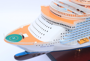 Maquette de bateau en bois fabriquée à la main de haute qualité MS OASISS des SEAS Gia Nhien Fabricant Nouveauté Cadeau du Vietnam Bas quantité minimale de commande - Product Image 6
