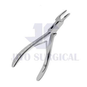 Instrumento de corte de hueso quirúrgico Luer Bone Rongeu de doble acción de acero inoxidable para procedimientos ortopédicos y espinales - Product Image 5