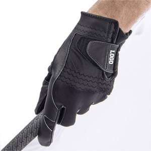 Guantes de golf de piel de oveja antideslizantes transpirables de tacto suave para hombres y mujeres Rendimiento de agarre perfecto con logotipo personalizado - Product Image 3