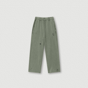 <b>Top</b> Trending Men's Custom Made Casual Sweatpants Lightweight and Breathable Best Material <b>Distressed</b> Design - Product Image 4