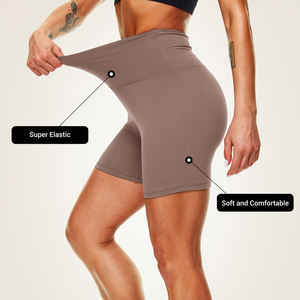 Custom Fabric and Printing Women's Plus Size Gym Shorts <b>Butt</b> <b>Lifting</b> Biker <b>Leggings</b> for Adults Yoga Pants for Women - Product Image 5