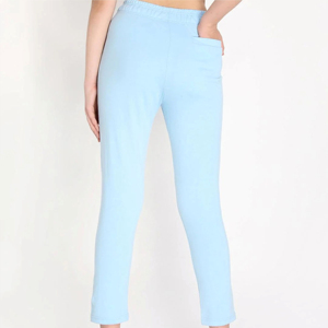 Pantalones ajustados para mujer, ropa de calle, de alta calidad, informales, de cintura alta, de Color sólido, OEM Services - Product Image 4
