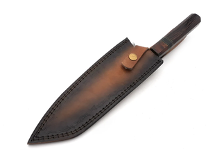 Cuchillo de Chef Profesional de Acero de Damasco, Herramienta de Corte de Cocina de Acero con Alto Contenido de Carbono Hecha a Mano - Product Image 4