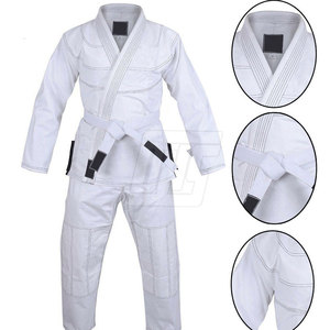 Trajes de Jiu Jitsu de manga larga de algodón de gran oferta servicio OEM trajes de Jiu Jitsu de artes marciales al por mayor - Product Image 4