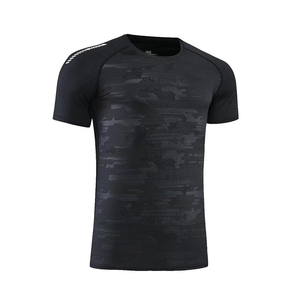 เสื้อยืดแขนสั้นระบายอากาศได้ดีแห้งเร็วออกแบบได้ตามต้องการสำหรับผู้ชายยิมฟิตเนสฝึกซ้อมวิ่งจ๊อกกิ้งใส่วิ่งในฤดูร้อน - Product Image 6