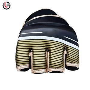 Guantes Mma Premium Grappling Sparring Guantes de boxeo Medio dedo Muñequera ajustable Soporte Kickboxing Cage Fighting - Product Image 5